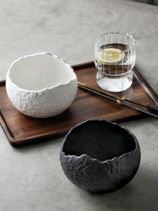 1 PC ไม่สมมาตรชามเปลือกไข่High-End ชามขนมหวานเซรามิคชามโยเกิร์ตประณีตสร้างสรรค์เย็นจานชามชามสลัดสําหรับตกแต่งบ้านบ้านทุกวันอาหารเช้าข้าวโอ๊ตชามของขวัญ