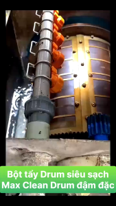 Bột Vệ Sinh Tẩy Lưới Drum Filter - MAX CLEAN DRUM đậm đặc siêu sạch cho hồ cá koi (HÀNG CTY)