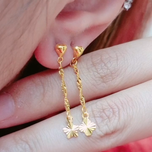 JIN JING SUBANG GANTUNG BALL/FLOWER/STAR EMAS 916 TULEN 1.24G-1.39G