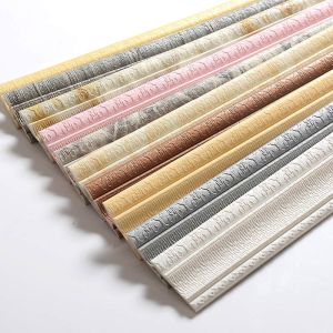 Miếng Dán Tường Trang Trí Phòng Khách Chống Thấm Nước Kiểu Dáng Mới Cổ Điển Miếng Dán Tường 3D Kiên Cố Kiểu Dáng Dập Nổi