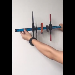 บาร์แม่เหล็กแขวนเครื่องมือช่าง ขนาด 8/12/18/24 นิ้ว ที่แขวนเครื่องมือช่าง บาร์แม่เหล็ก ติดผนัง Magnetic Tool Bar Holder（ร้านไทยแลนด์）