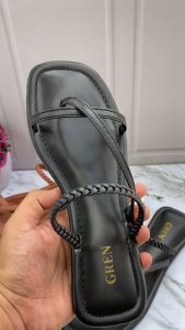 GREN - Sandal Flat Wanita Terbaru - Sandal Selop Sol Karet Antislip