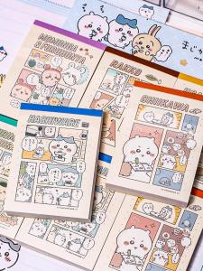 New Gikaiwa Cute Cartoon Sticky Notes Book Tearable Non-adhesive Small Eight Uzaki Planner Supplies Handy Desk Accessories