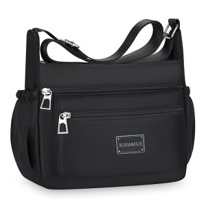 Perfectlive Sport Nylon Sling Bag Multi Compartment