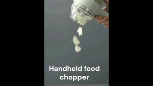 4 in 1 Rechargable One Touch Electric  Vegetable Cutter Set Multifunction Mini Chopper Food Processor Wireless Electric Garlic