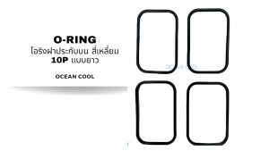 10P ฝาประกับคอมแอร์ 4 เหลี่ยม แบบยาว (แพ็คละ4เส้น) OR0042 โอริ่ง 10P ฝาประกับคอมแอร์ 4 เหลี่ยม แบบยาว (แพ็คละ4เส้น) OR0042