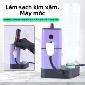 Máy Làm Sạch Kim Xăm Tự Động YILONG Dụng Cụ Rửa Màu Thiết Bị Cần Thiết Cho Nghệ Sĩ Xăm Hình