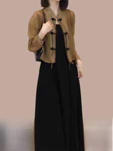 เสื้อแจ็คเก็ตกันแดดสไตล์ชาติพันธุ์สำหรับผู้หญิง ฤดูร้อนปี 2025 เสื้อแฟชั่นลำลองสำหรับกลางแจ้ง ทรงเข้ารูป แขนยาว ปกติ