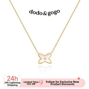 DODO.GOGO | Dây Chuyền Xương Khóa Sang Trọng Từ Vỏ Sò Ngọc Trai