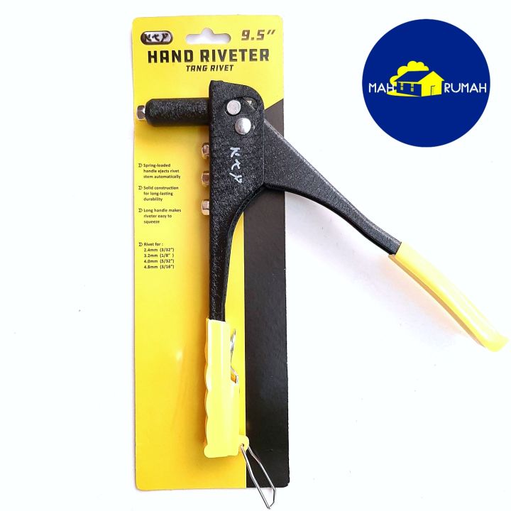 Tembakan Rivet Ryu KTP - Tang Rivet Plat Besi 9.5