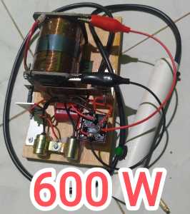 Inverter Shock Induktor 600 W DC to AC
