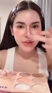 ส่งด่วน กทม สีอายแชโดว์แผ่นชิมเมอร์เนื้อแมตต์ชิมเมอร์เลื่อมหนังสือจานแต่งหน้าเวทีแต่งหน้า เป็นสมุด พบพาง่าย 048