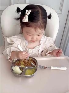 YeeHoO KIDS | Baby Feeding Training Set Spoon and Bowl