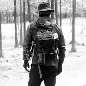 กระเป๋าเป้สะพายหลังสำหรับเดินป่า 20 ลิตร กระเป๋าใส่เครื่องมือตกปลา กระเป๋าเดินทางแบบมีความยืดหยุ่นขนาดเล็ก กระเป๋าเป้สะพายหลังแบบมีความยืดหยุ่นสำหรับผู้ชาย