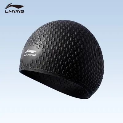 Li-Ning | Waterproof No Pressure Soft and Stylish Female Swimming Cap
