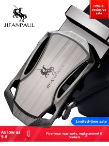 JIFANPAUL | Automatic Buckle Leather Belt for Men