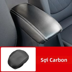 Ốp Trang Trí Hộp Tỳ Tay Trung Tâm Xe Toyota Corolla Cross XG10 2021-2025 Bằng Da PU Phụ Kiện Nội Thất Hybrid