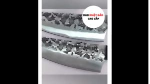 Dao lọc thịt siêu bén nhập khẩu từ Nhật Bản bằng thép xanh cacbon 3 lớp không gỉ