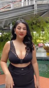 บรา บราตะขอหน้า พลัสไซร์ ลูกไม้สวย-เซ็กซี่มาก 4 สี