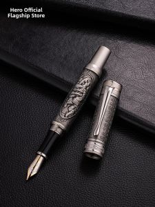 HERO | Limited Edition 1911 Revolution Commemorative 18k Gold Fountain Pen for Business Office Calligraphy Writing Gift Box