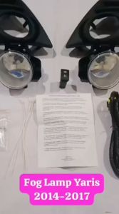 Foglamp Lampu Kabut Toyota Yaris 2014-2021: Produk OEM (Harga Sepasang)