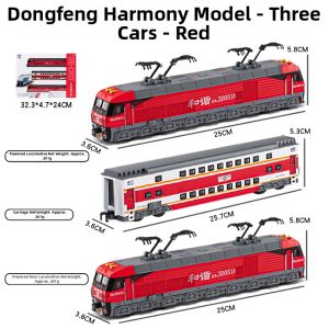 Electric Metal Train Model Vintage Design Harmony Rail
