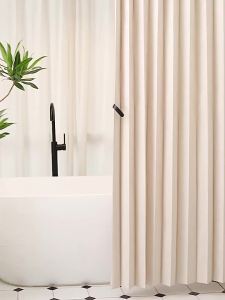 WEILAISHI | High Quality Foldable Bathroom Curtain Water Resistant Mildew Resistant