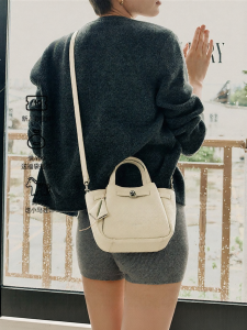 La Festin | Top Layer Cow Leather White Womens Bag