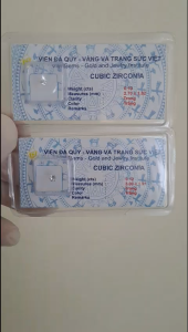 10 Vỉ Đá Gắn Răng Nha Khoa - Vỉ Đá Quý Đế Bằng Và Đế Nhọn
