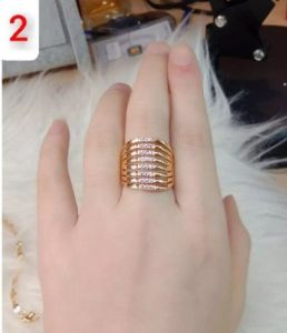 CINCIN EMAS BARIS 8 FULL PERMATA XUPING ANTI LUNTUR