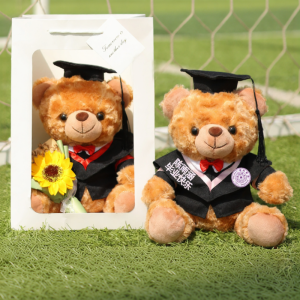 GUAIGUAIMAO | Graduation Gift Customizable Logo Teddy Bear Plush Toy