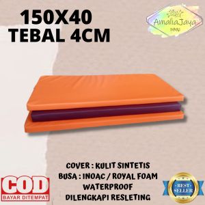UKURAN 150X40 TEBAL 4CM ALAS DUDUK KURSI PANJANG TERMURAH (WATERPROOF)