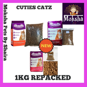 Cuties Cat Dry Food 1KG REPACKED