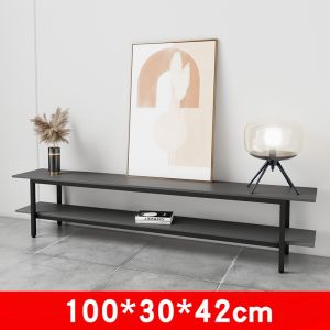 Modern Minimalist TV Cabinet Stand Living Room Floor Mounted Home Use Small Table Super Narrow Multi-Functional Storage Unit