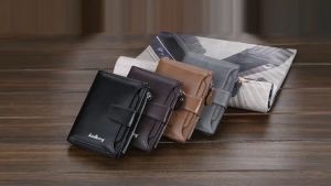 ABC DOMPET LIPAT PRIA WANITA MODEL KOIN IMPORT MATERIAL PU N50 DOMPET PENDEK DOMPET LIPAT