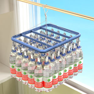 Aluminum Sock Drying Rack Multi-clip Hanger