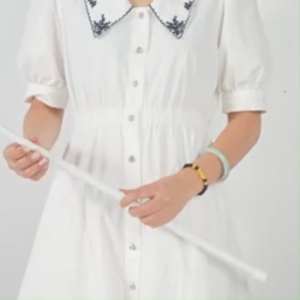 Two pieces/set No Punching Required Multi-purpose Adjustable Curtain Rod & Hook Extendable Loaded Curtain Stick for Window/Bathroom/Wardrobe