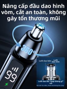 Cắt Lông Mũi Điện Tử Sạc Bằng Pin Phụ Kiện Chăm Sóc Cá Nhân Thiết Bị Cắt Lông Mày Đồ Dùng Cho Nam Dụng Cụ Cắt Lông Mũi