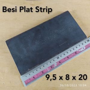 Besi Plat Lebar 95 cm Tebal 8 mm Panjang 20 cm