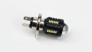 1Pcs P15d Ba20d H4/H6 LED Motorcycle Headlight H4 Lens Signal Lamp Hi-Lo Beam Fog Lamp 12V 24V 6000K