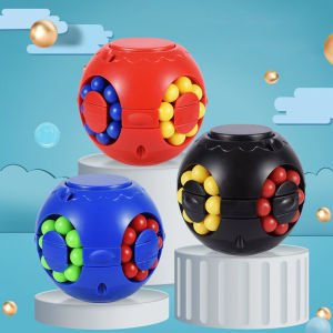 Magic Bean 3D Puzzle Cube Spinner Fidget Toy Xoay Trượt Con Quay Hồi Chuyển Chống Căng Thẳng Trò Chơi Giáo Dục IQ Dành Cho Bé Trai Bé Gái Trẻ Em Người Lớn