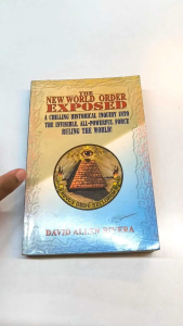 The New World Order Exposed| old unused book | conspiracy theory literature