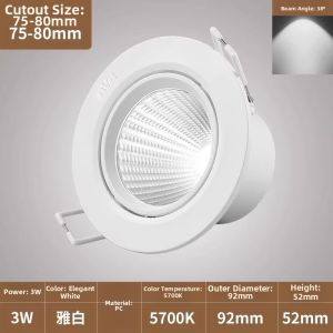 NVC | Recessed Full Spectrum LED Downlight