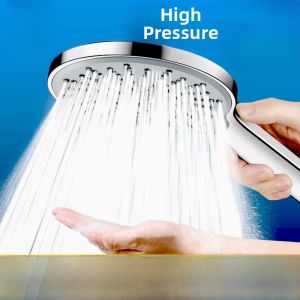 Large Output Shower Head Bathroom Set with Water Heater Universal Faucet Kit Bath Dominator Handheld Shower Head Accessories