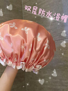 Mũ Tắm Hai Lớp Chống Dầu Cho Phụ Nữ Mũ Tắm Chống Nước Cho Trẻ Em Và Người Lớn Mũ Tắm Chuyên Dụng Cho Phòng Bếp