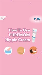 PUREMOM Nipple Cream 15gr: Solusi Krim Salep Puting Lecet untuk Ibu Menyusui