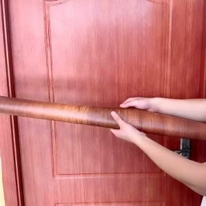 Wallpaper PVC Self adhesive Waterproof  Stripes Design Fabric Safety Home Decor For Living Room Bedroom Background Wall Stickers 10Mx45CM