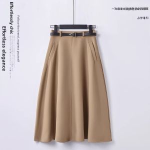 Fashion French Style High Waisted A-Line Dress