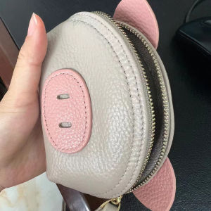 กระเป๋าคาดลำตัวทรงหัวม้าลายสุดเก๋ไก๋สำหรับผู้หญิง กระเป๋าใส่เหรียญแบบถือได้ กระเป๋าสะพายไหล่แบบหัวม้าลาย สไตล์ย้อนยุค กระเป๋าใส่โทรศัพท์มือถือแบบอเนกประสงค์