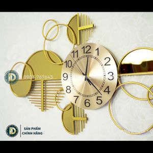 Đồng Hồ Treo Tường Trang Trí Đồng Hồ Treo Tường Decor Sáng Tạo TN20
